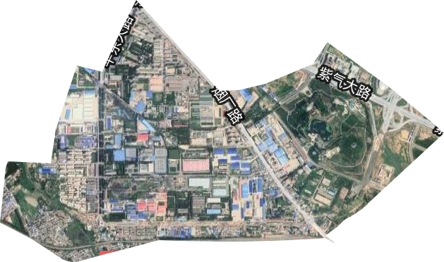 平南街道卫星图