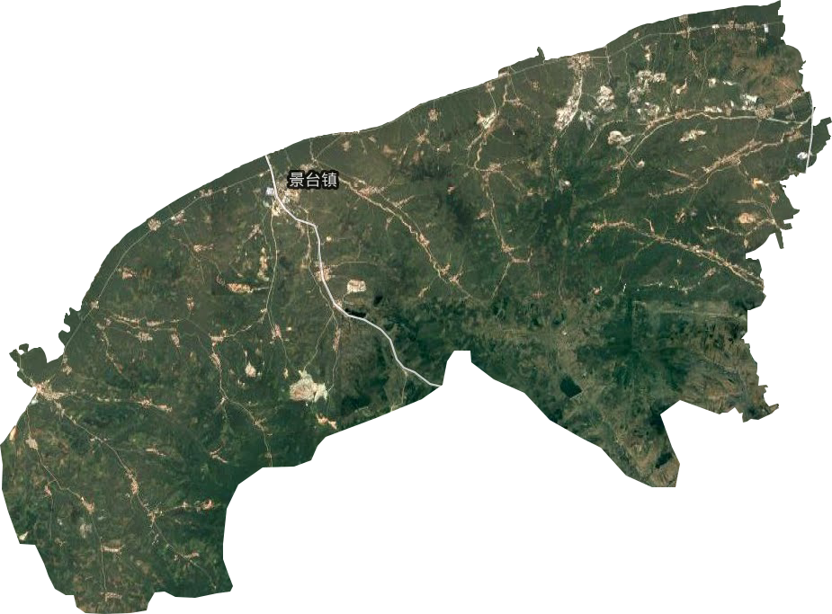 景台镇卫星图