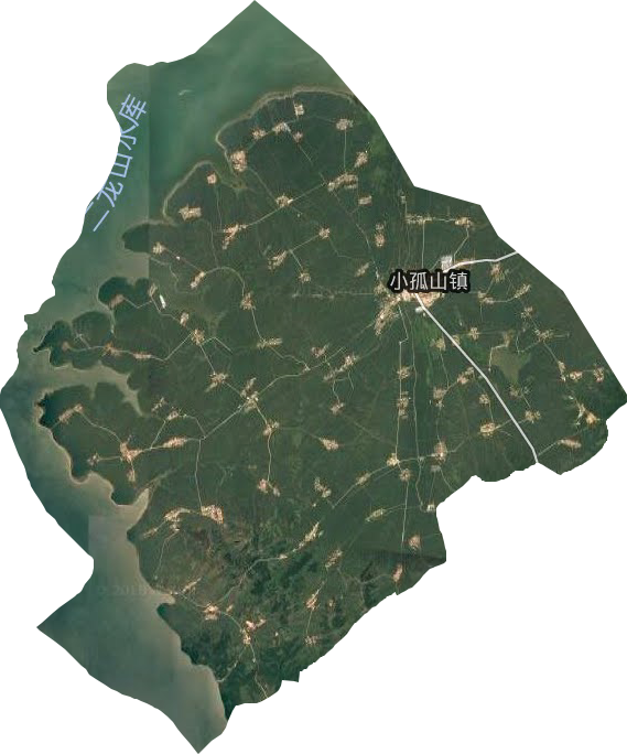 小孤山镇卫星图