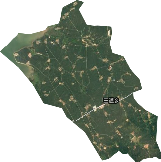 三道乡卫星图