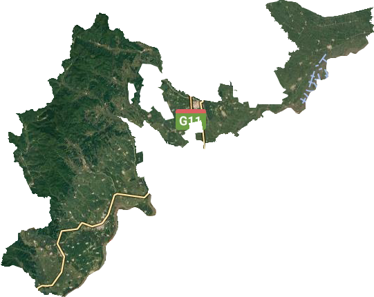 汤原县卫星图