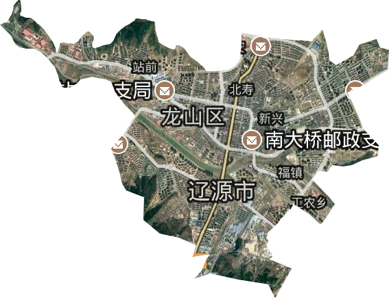 县级直管村级单位（特殊镇）卫星图