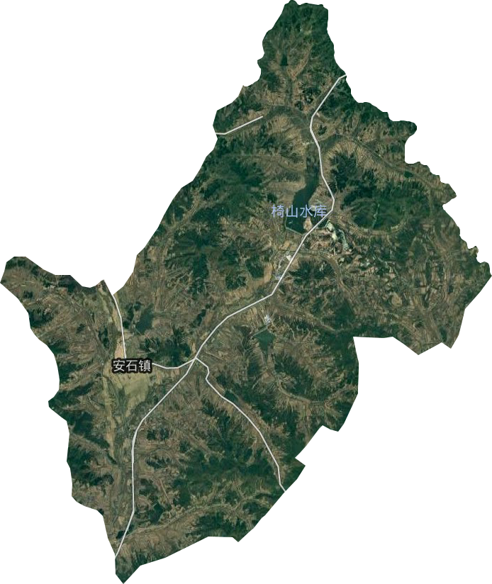 安石镇卫星图