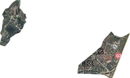 桃园街道卫星图