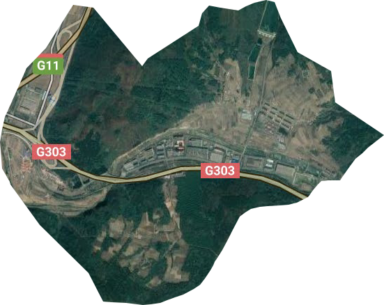 东宝新村卫星图