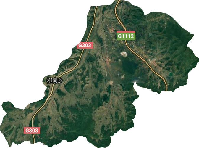 柳南乡卫星图