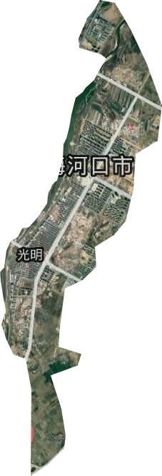 光明街道卫星图