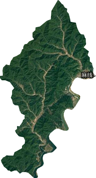 麻线乡卫星图