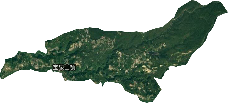 宝泉山镇卫星图