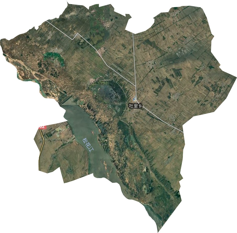 哈达山镇卫星图