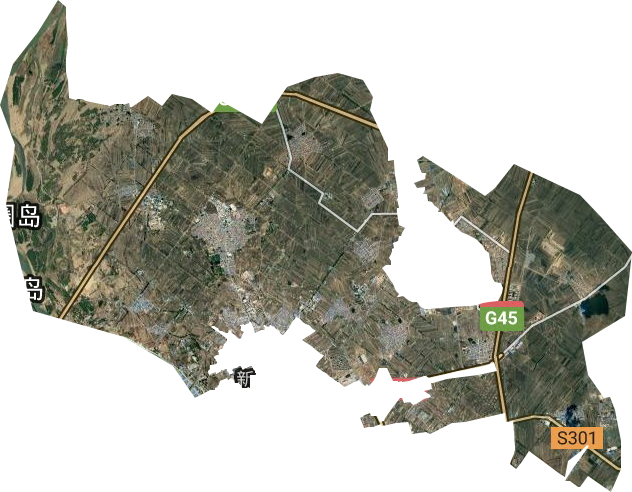 新城乡卫星图