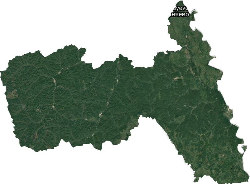 呼玛县卫星图
