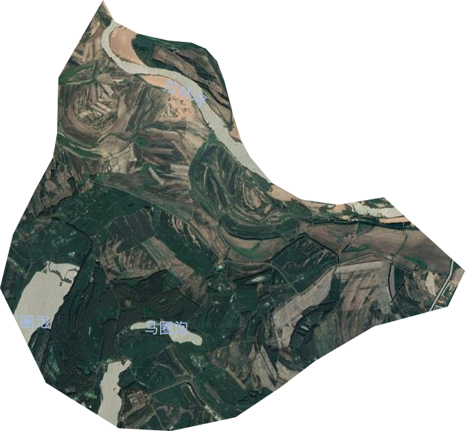 拉林农场卫星图