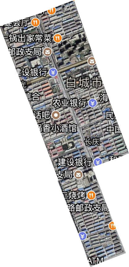 长庆街道卫星图