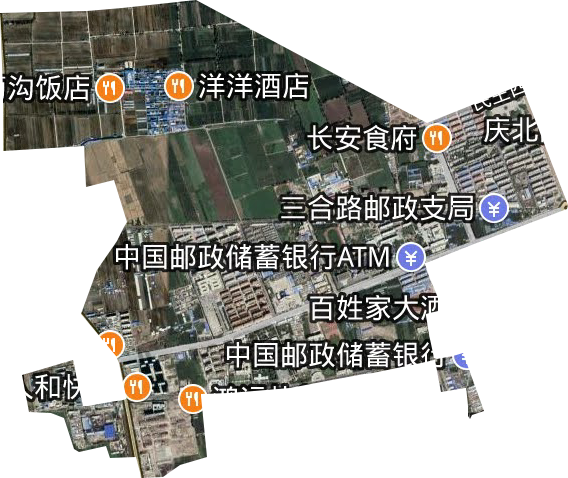 保平街道办事处（白城经济开发区）卫星图