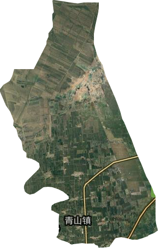青山镇卫星图