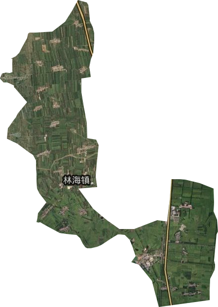 林海镇卫星图