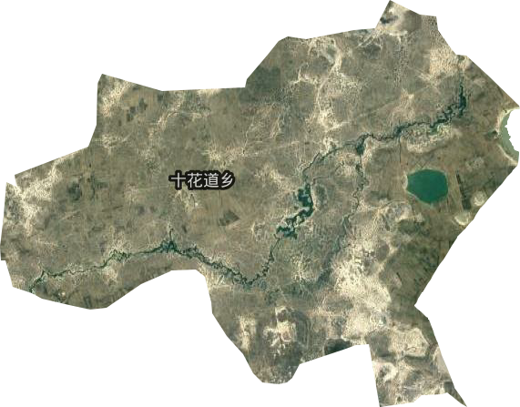 十花道乡卫星图