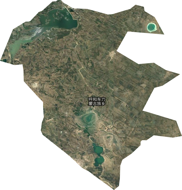 呼和车力蒙古族乡卫星图
