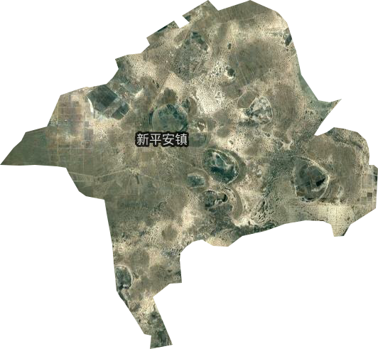 新平安镇卫星图