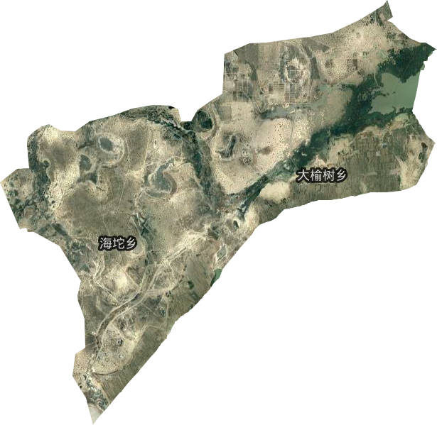 海坨乡卫星图