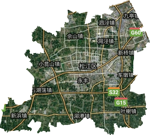 松江区卫星图