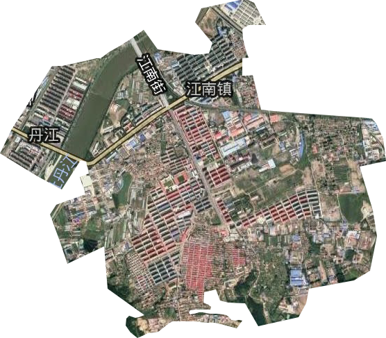 丹江街道卫星图