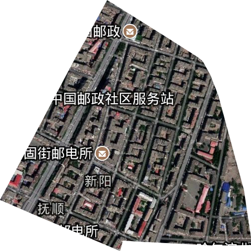 新阳路街道卫星图