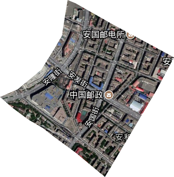 安和街道卫星图
