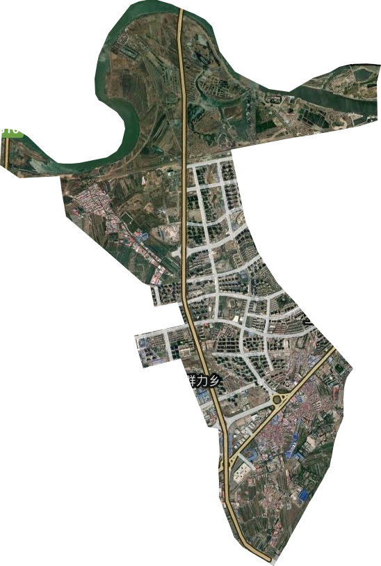 群力街道卫星图