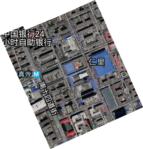仁里街道卫星图