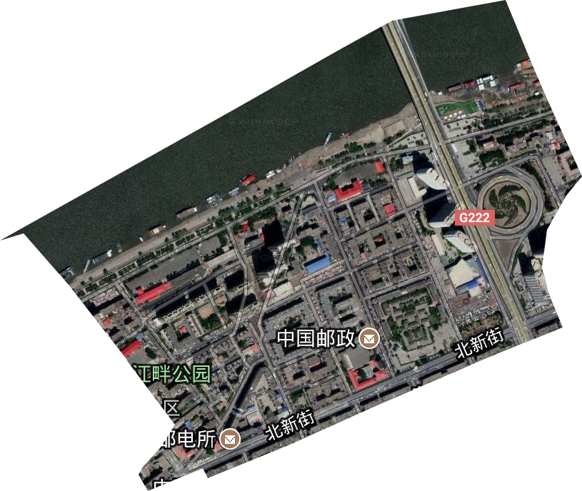 东原街道卫星图