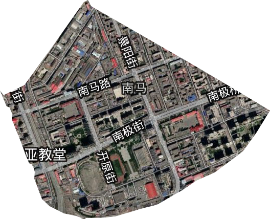南马街道卫星图