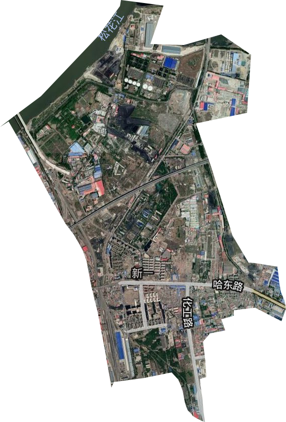 新一街道卫星图