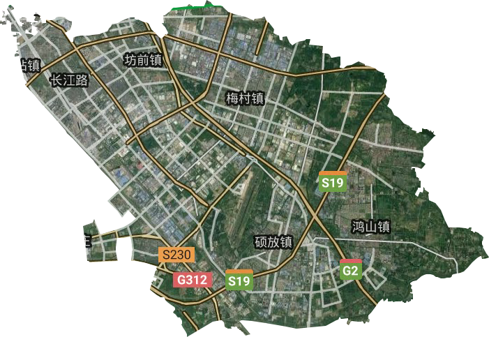 新吴区卫星图