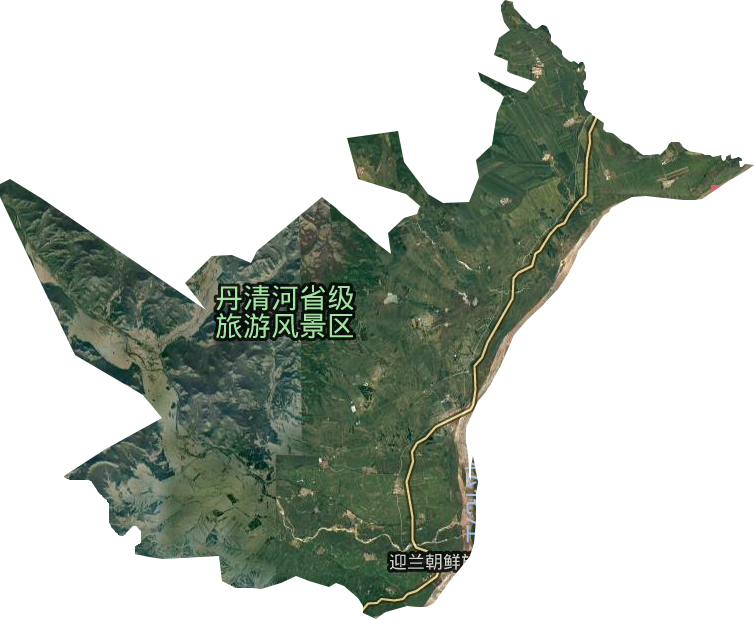 迎兰朝鲜族乡卫星图