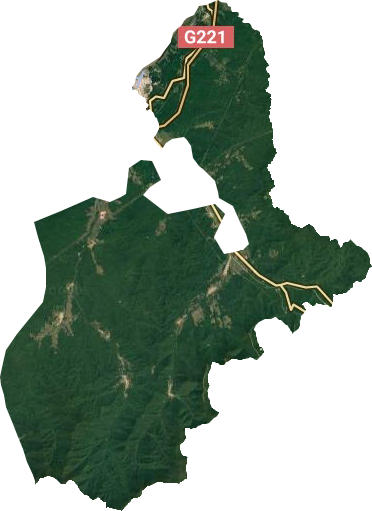 方正林业局卫星图