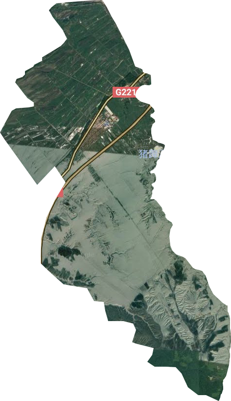 沙河农场卫星图