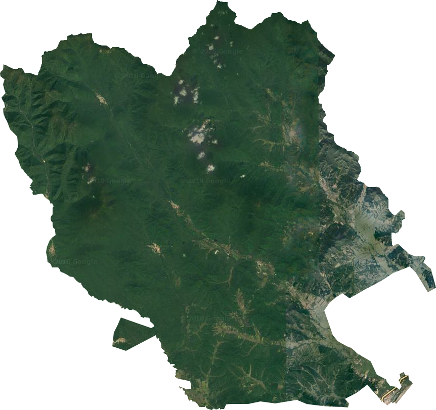 清河林业局卫星图