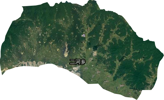 二河乡卫星图