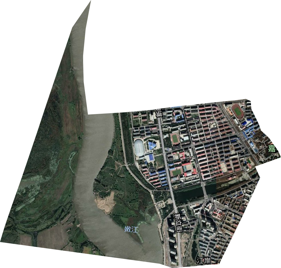 湖滨街道卫星图