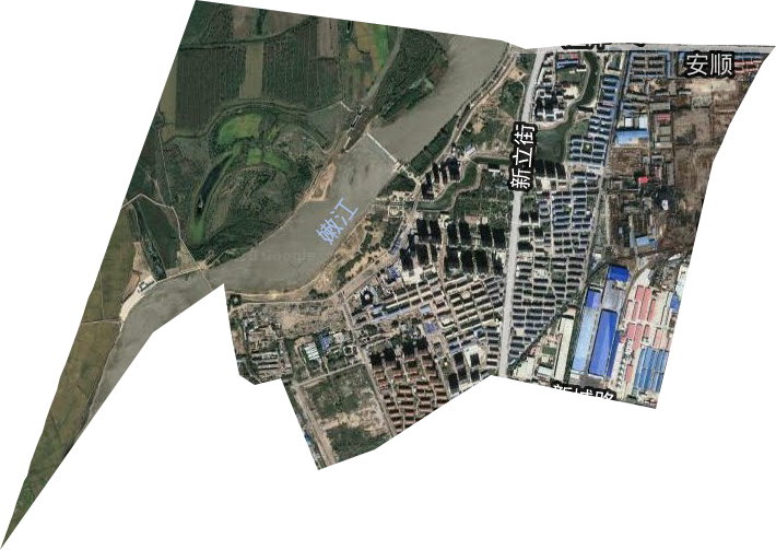 江安街道卫星图
