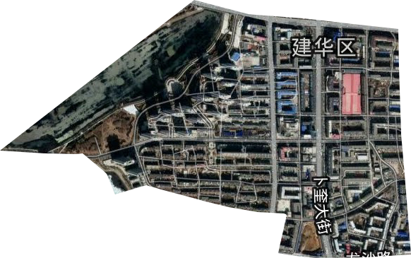 卜奎街道卫星图