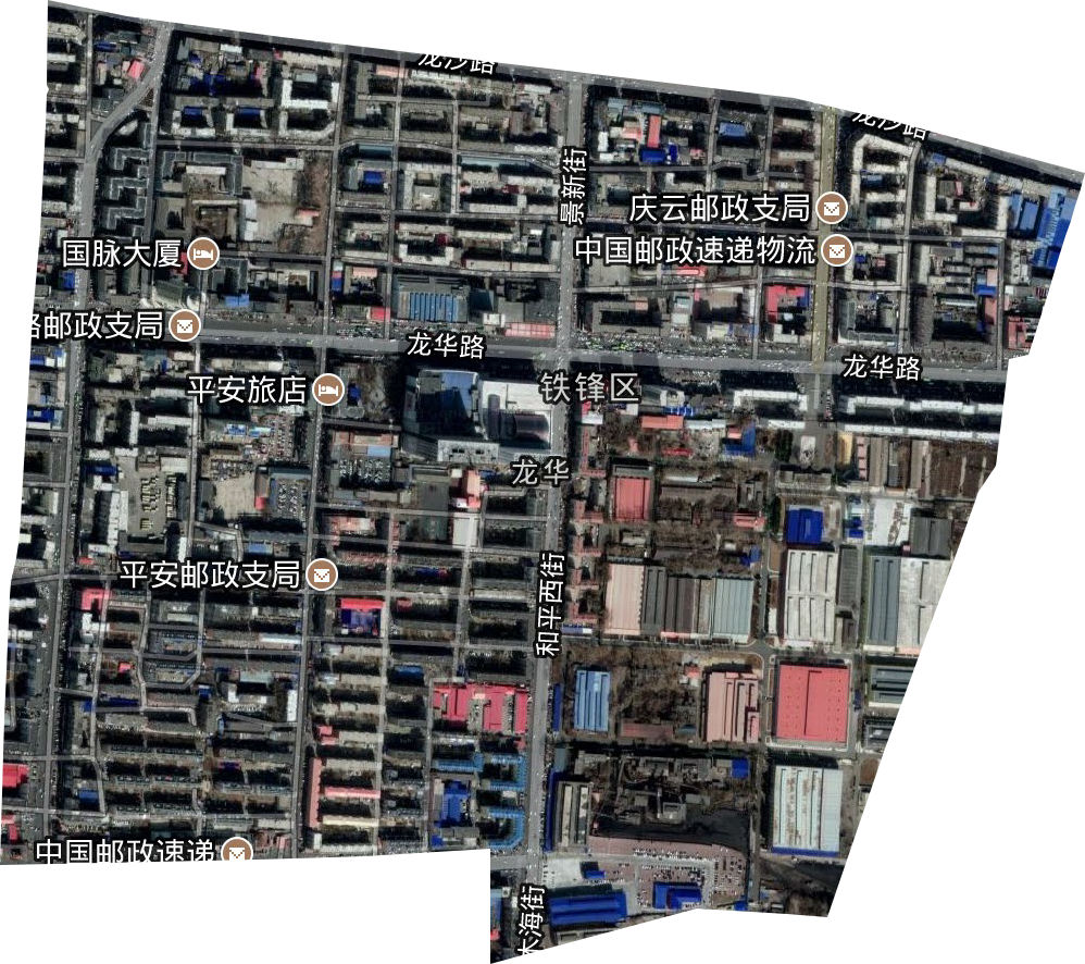 龙华街道卫星图