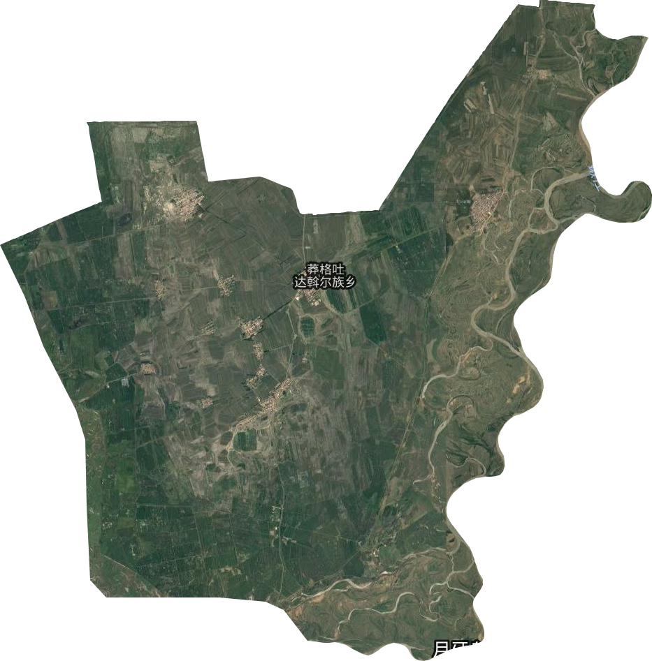 莽格吐达斡尔族乡卫星图