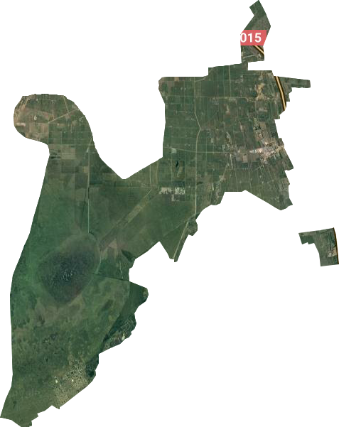 哈拉海农场卫星图