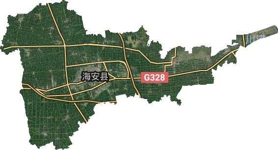 海安县卫星图
