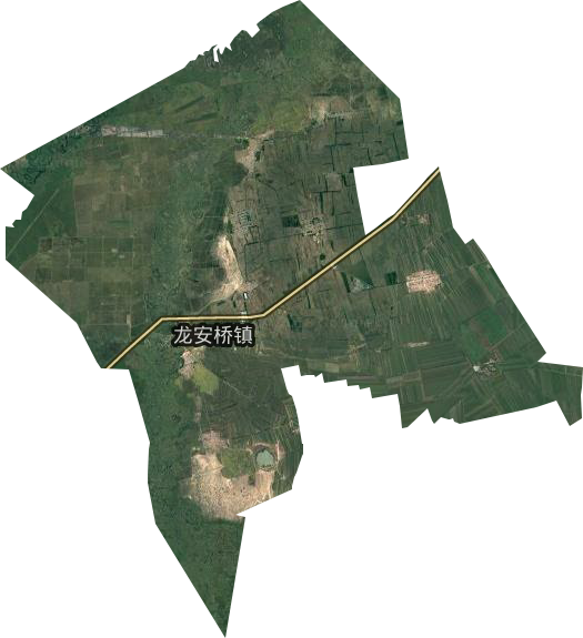 龙安桥镇卫星图