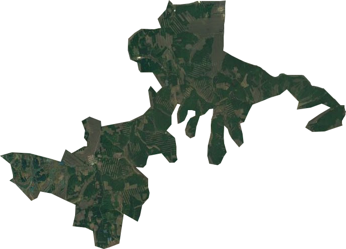 克山县涌泉林场卫星图
