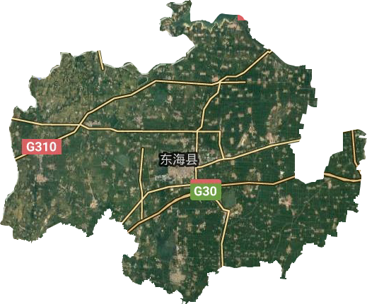 东海县卫星图